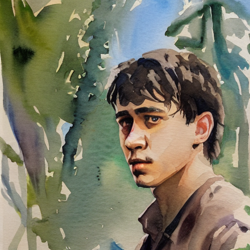 AI Generated Self-Portrait 1