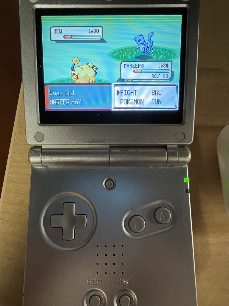 Modded Nintendo Game Boy Advance SP
